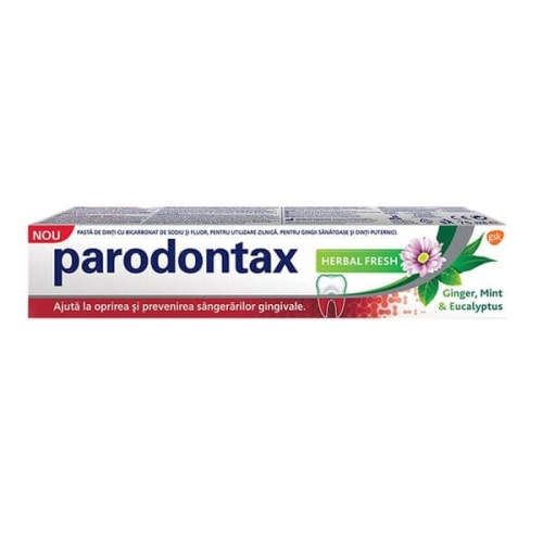 Pasta de dinti Parodontax Herbal Fresh, 75 mlpe grupdzc.ro✅. Descopera gama copleta de produse la oferte speciale✅!
