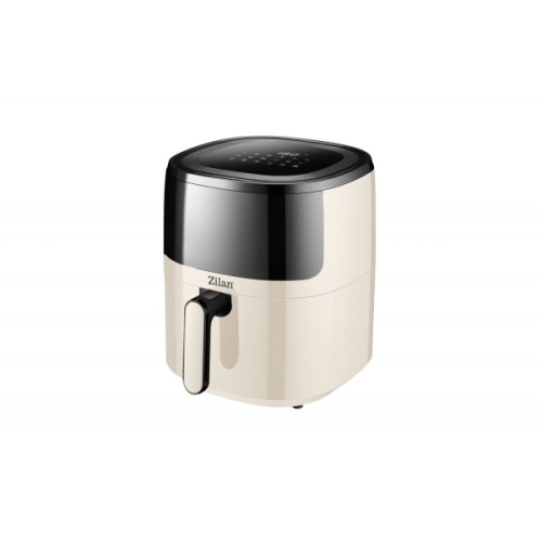 Friteuza Air Fryer ZILAN, putere 1500w, capaitate 5l, crem, Zilan