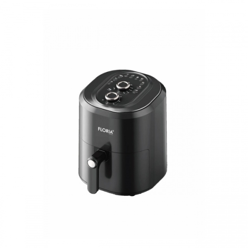 Friteuza cu aer cald Floria, putere 1360W, capacitate 6 Litri, temperatura reglabila, Floria