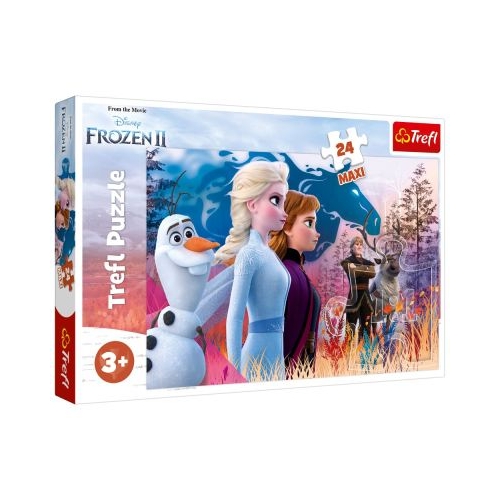 Puzzle Frozen calatoria magica 24 de piese, Trefl