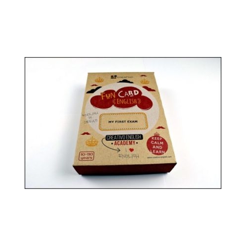 Fun card English. My first exam, editura Creativo. Auxiliare scolare si materiale didactice in engleza