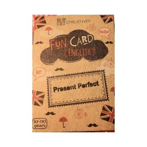 Fun Card. English Present Perfect