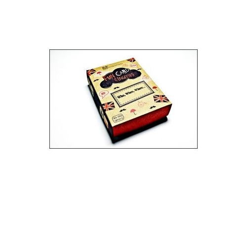 Fun card English. Who, When, Where, editura Creativo. Auxiliare scolare si materiale didactice in engleza