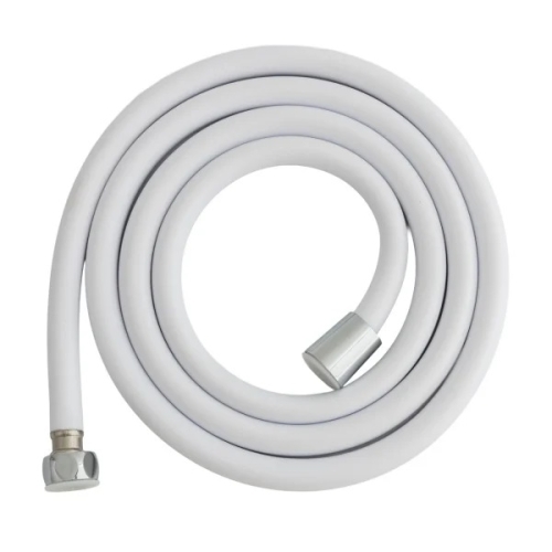 Furtun de dus din silicon alb 175 cm, FLEKO