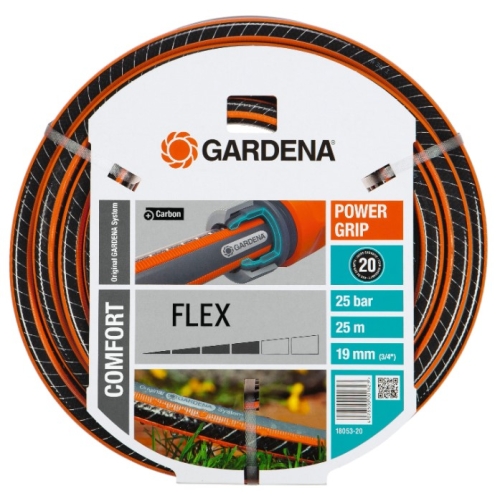 Furtun de gradina, pentru apa, Gardena Flex Comfort 18053-20, 19 mm, rola 25 m