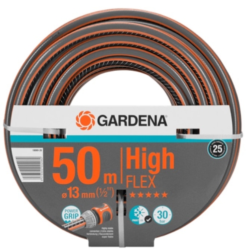Furtun de gradina, pentru apa, Gardena High Flex Comfort 18069-20, 12.5 mm, rola 50 m