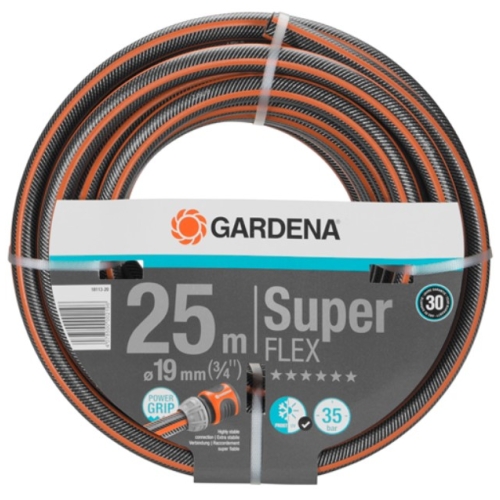Furtun de gradina, pentru apa, Gardena SuperFlex Premium, 19 mm, rola 25 m