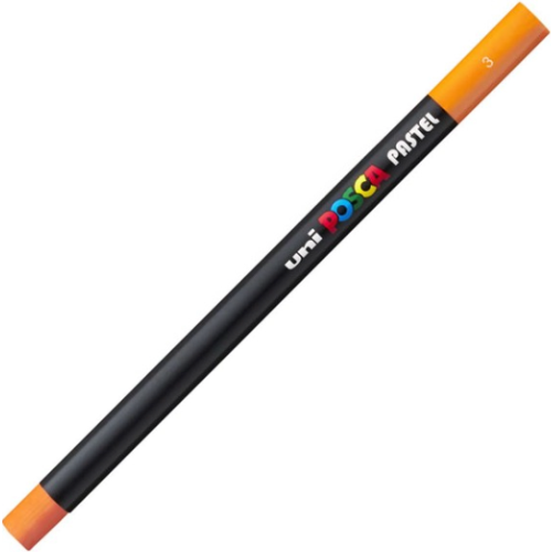 Creion pastel uleios Posca KPA-100 galben intens Posca