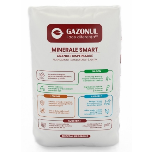 Ameliorator sol Minerale Smart 25 kg, Gazonul