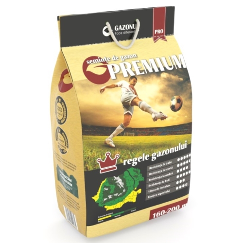 Seminte gazon Premium, 4 kg, Gazonul