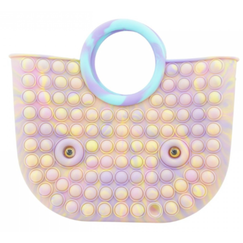 Jucarie antistres din silicon Pop it now and flip geanta mare 28cm, FLIPPY	