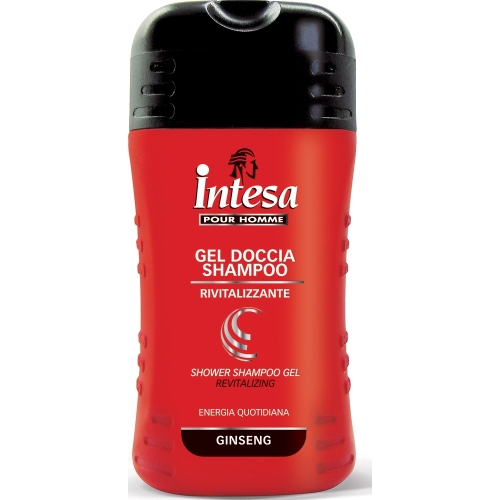 Gel de dus si sampon cu Ginseng, 250 ml, Intesa Pour Homme. Produs pentru igiena personala