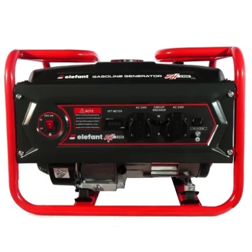 Generator pe benzina ZH2300 Elefant, iesire curent 2,3 kW , 6,5 CP, Siguranta de pornire, indicator de benzina