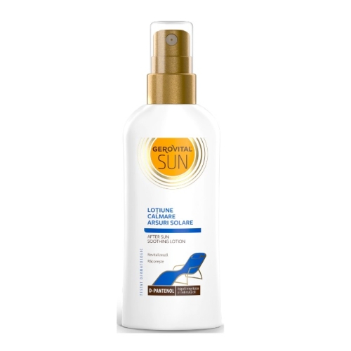 Gerovital Sun Lotiune pentru calmarea arsurilor solare, 150 ml