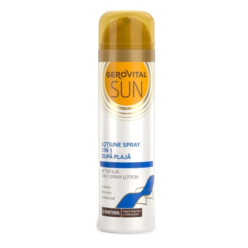 Gerovital Sun Lotiune spray dupa plaja 3in1, 150 ml
