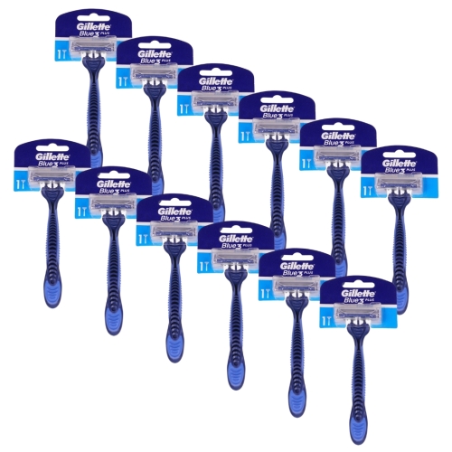 Pachet Gillette Blue 3 Aparat de ras, 12buc/setpe grupdzc.ro✅. Descopera gama copleta de produse la oferte speciale✅!