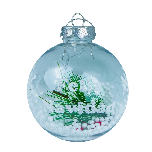 Glob Pom Craciun, 8 cm (GLOB-04)