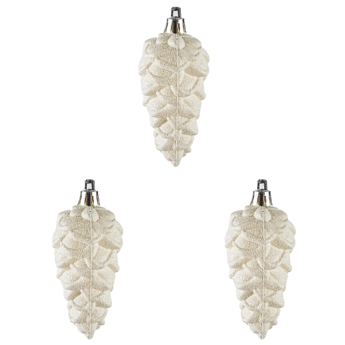 Globuri Pom Craciun, 11 cm, 3 Buc/Set