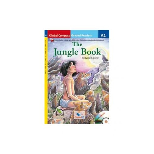 Graded Reader. The Jungle Book with mp3 CD Level A1 British English. Retold - Rudyard Kipling
