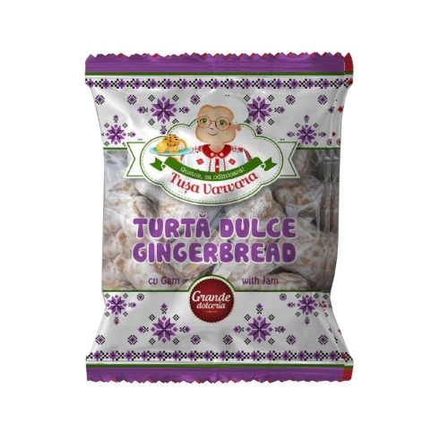 Turta dulce cu gem, 90 g, Grande Dolceria 