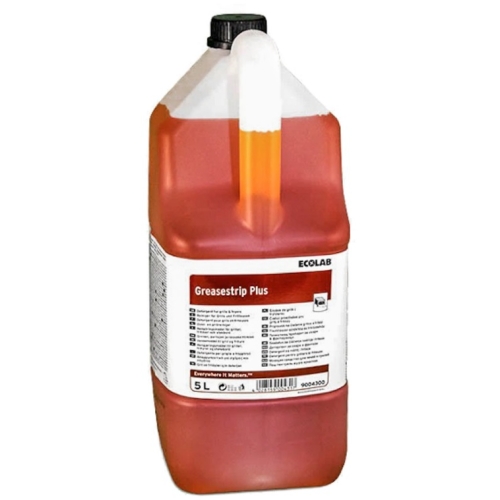 Ecolab Greasestrip Plus Detergent degresant pentru plite, 5 L. Produse de curatare pentru bucatarie, Solutie degresanta