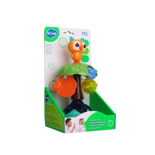 Jucarie bebe cu ventuza bufnita, Hola