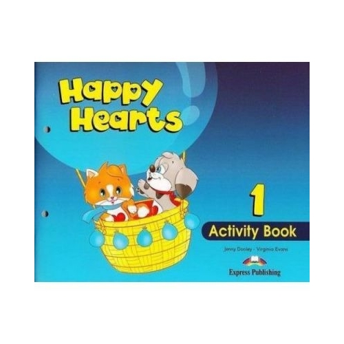 Happy Hearts 1, Activity Book, Curs de limba engleza pentru prescolari - Jenny Dooley