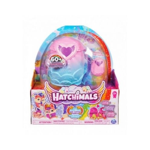 Hatchimals Casa cu Familie de Figurine Puiut, Spin Master