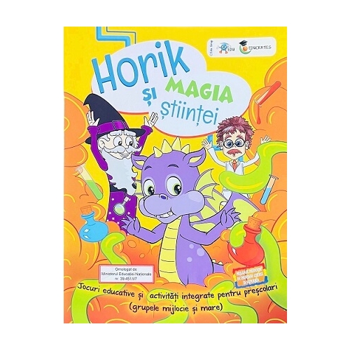 Horik si magia stiintei Grupa mijlocie si grupa mare, EDU, Auxiliare prescolari