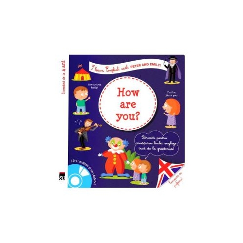 How are you? + CD - I learn English with Peter and Emily - Larousse
