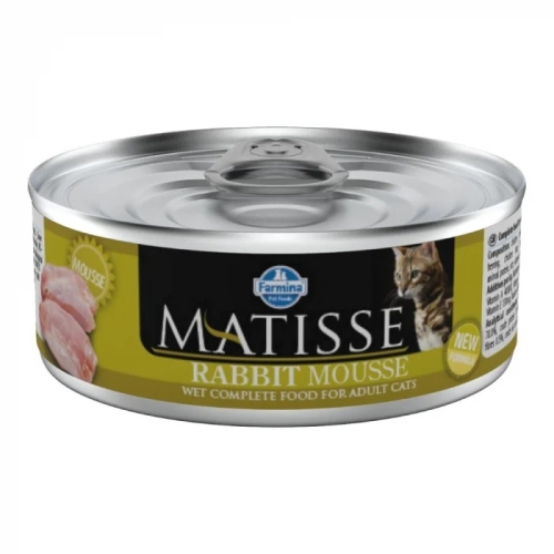 Hrana Umeda Pisici Mousse Iepure  85 g Matisse
