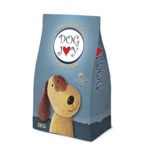 Hrana uscata pentru caini, cu vita, 3 kg,  DOGJOY