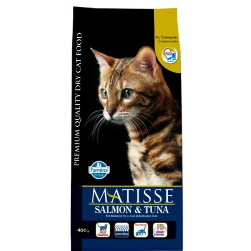 Hrana Uscata Pisici, Somon si ton 400 g, Matisse