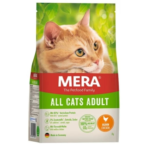Hrana Uscata Pisici Adult cu Pui 2 kg Mera