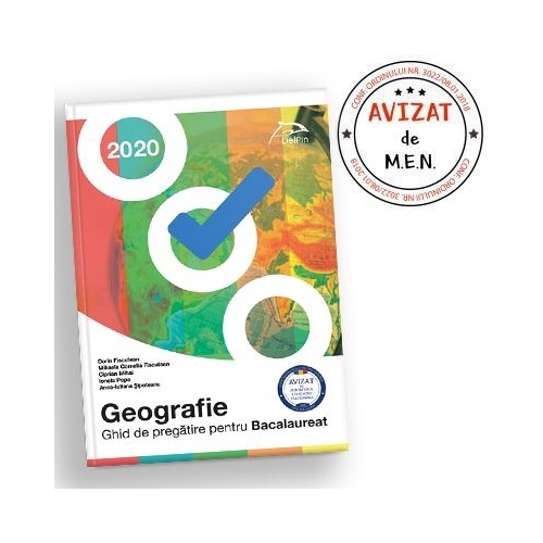 Geografie, ghid de pregatire pentru BACALAUREAT 2020 - Dorin Fiscutean