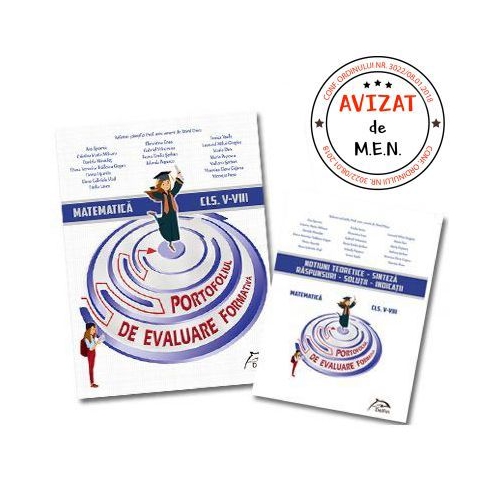 Portofoliul de evaluare formativa - Matematica, clasele V-VIII