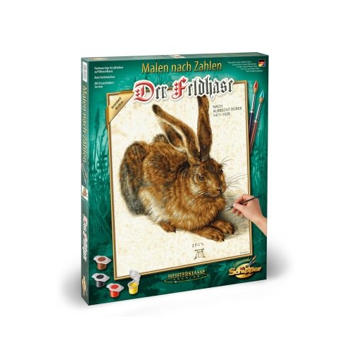 Kit pictura pe numere Young hare de Albrecht Durer, Schipper