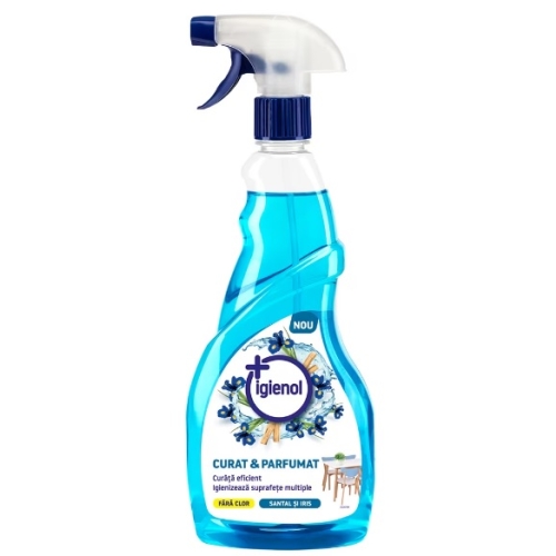 Solutie universala de curatat si parfumat, Santal si Iris, fara clor, 750ml - Igienol
