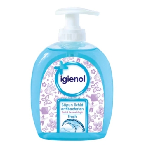 Igienol Sapun lichid antibacterian Fresh, 300 ml. Produs igiena personala