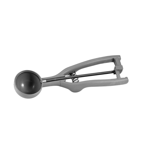 Spatula pentru inghetata, diametru 48mm, culoare gri/negru