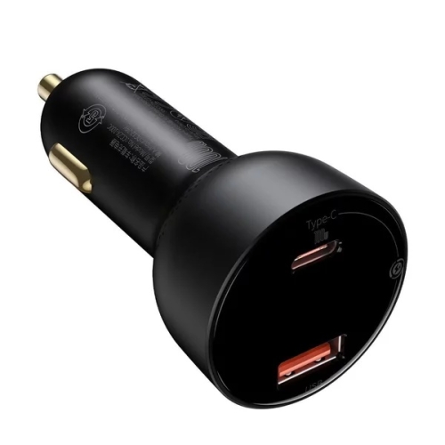 Incarcator auto Baseus Supreme Digital Display PPS, USB, USB-C, 100W, Negru