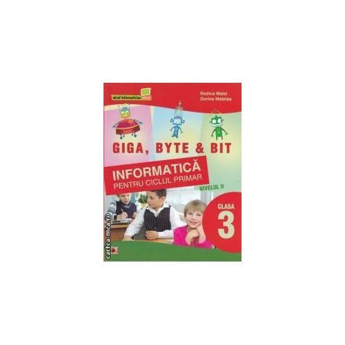 Informatica pentru ciclul primar. Nivelul 2. Clasa 3 - Rodica Matei, Dorina Mateias
