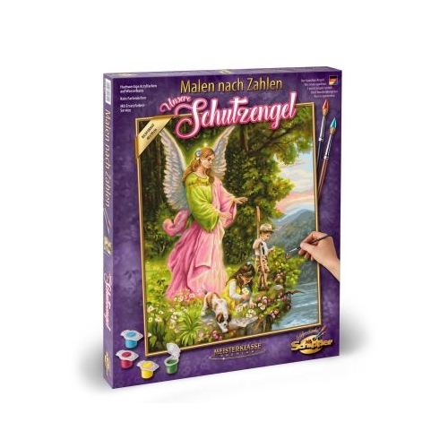 Kit pictura pe numere, ingerul nostru pazitor, Schipper