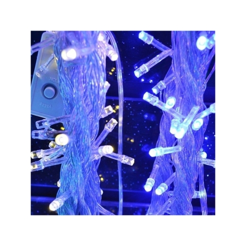 Instalatie Pom Craciun, 100 Becuri Xenon, 8 m, Alba