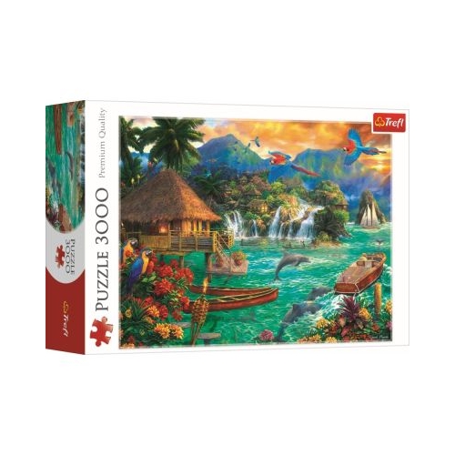Puzzle insula vietii 3000 de piese, Trefl