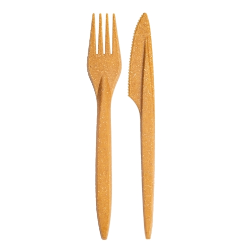 Set 2 tacamuri reutilizabile furculita/cutit