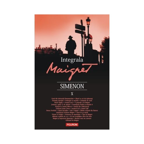 Integrala Maigret X - Georges Simenon