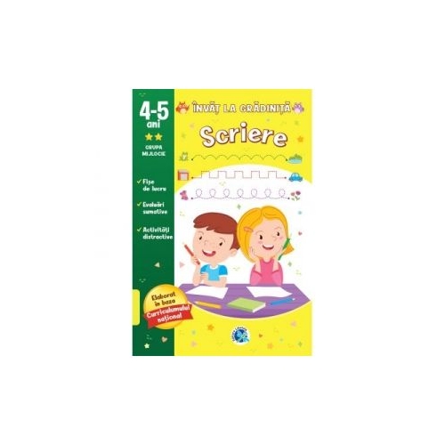 Invat la gradinita Scriere pentru grupa mijlocie, 4-5 ani