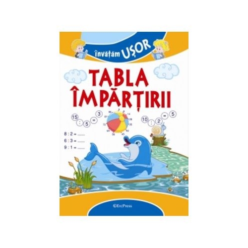 Invatam usor. Tabla impartirii, Editura Erc Press, Carti educative pentru copii