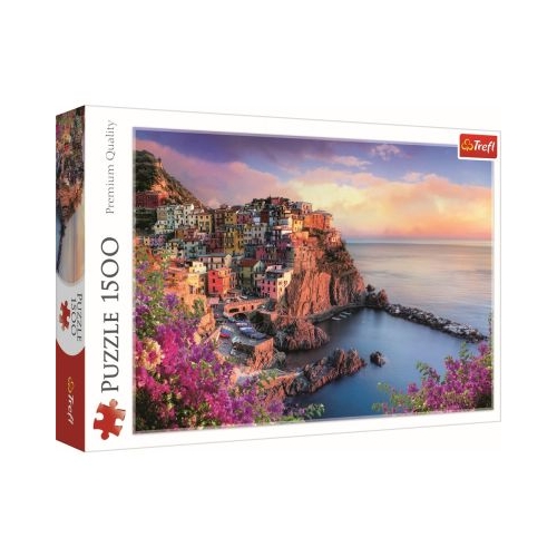 Puzzle Manarola Italia 1500 de piese, Trefl